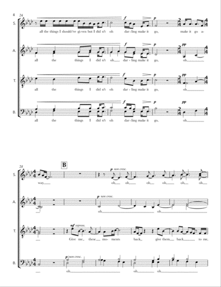This Woman's Work This Woman's Work 4-Part scores gallery preview page 4