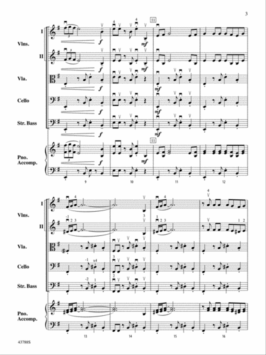 It Takes Two: Score It Takes Two: Score String Orchestra scores gallery preview page 3