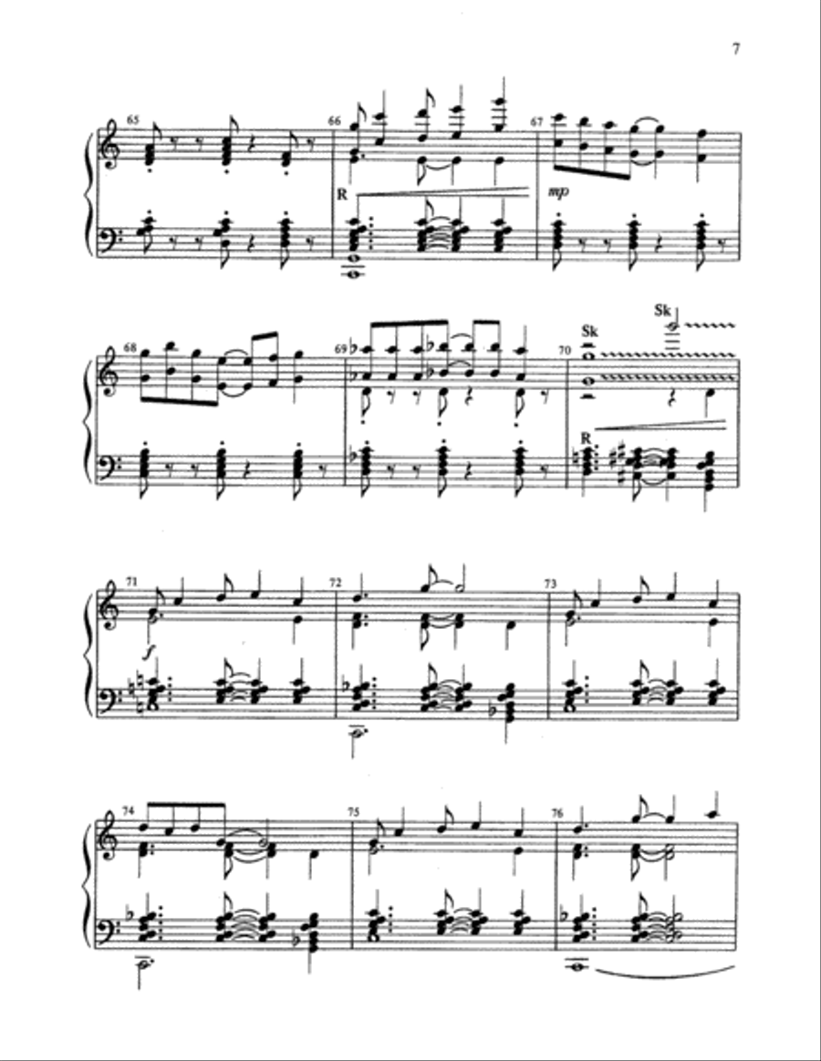 Rondo Celebration 5-Octaves scores gallery preview page 7
