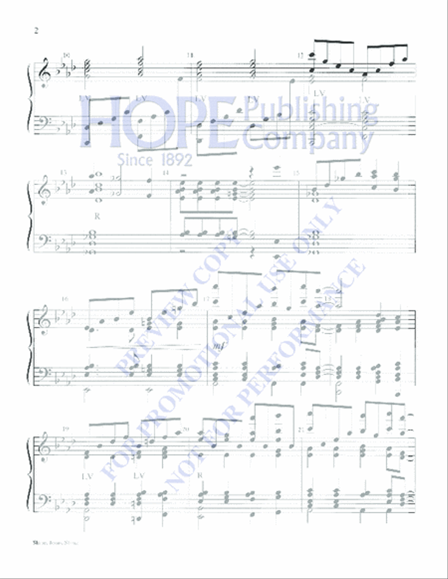 Shine, Jesus, Shine Shine, Jesus, Shine 5-Octaves scores gallery preview page 2
