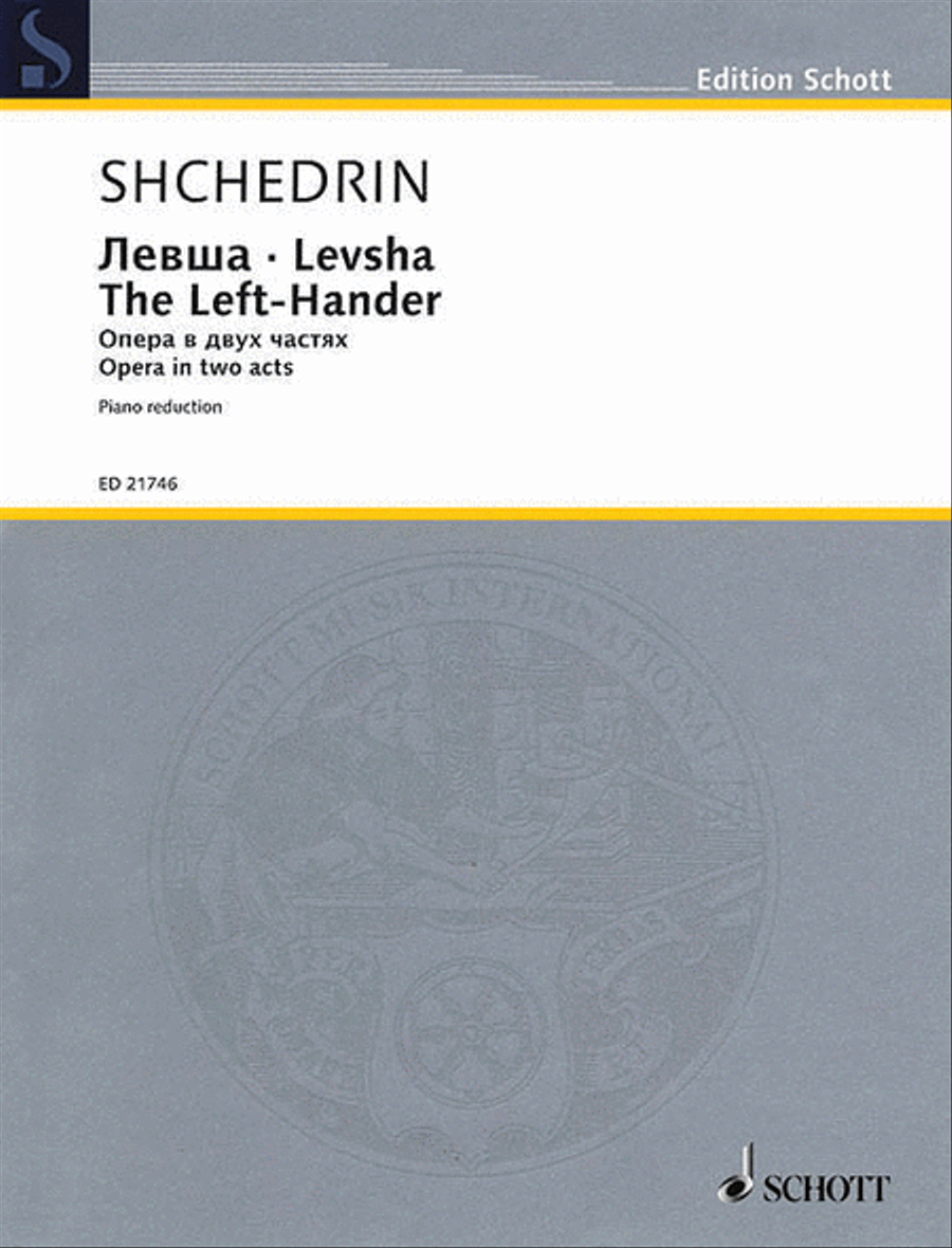 Levsha (The Left-Hander): An Opera in Two Acts Voice scores gallery preview page 1