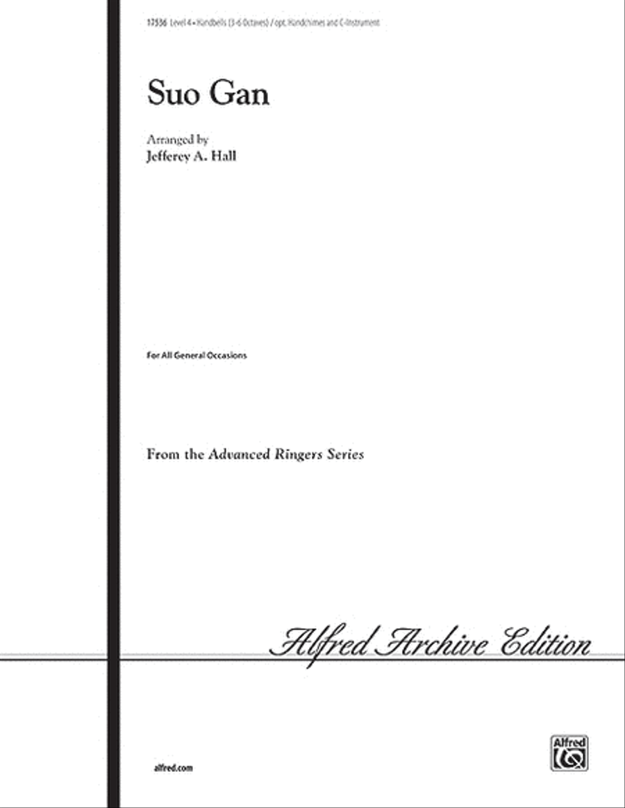Suo Gan Handbell Choir scores gallery preview page 1