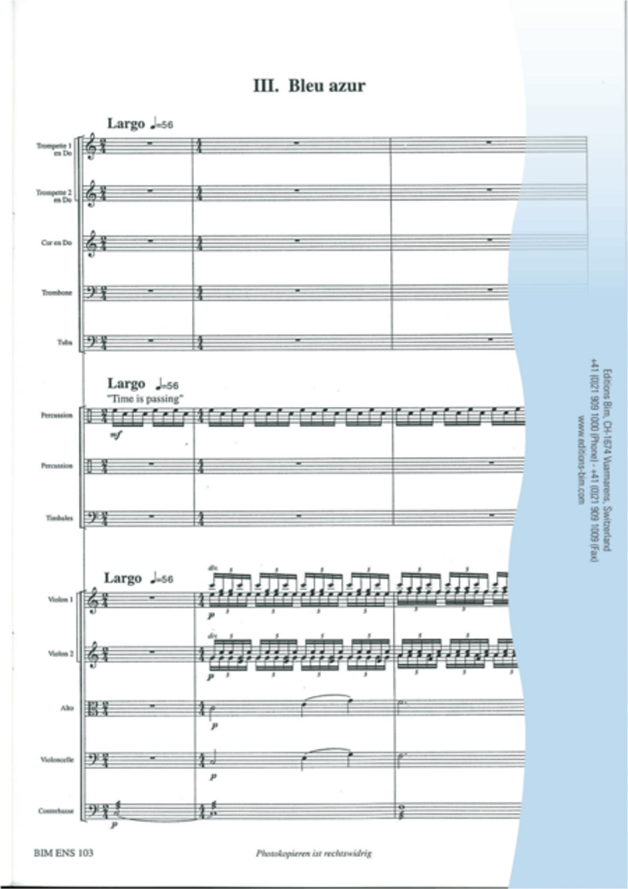 Couleurs du Temps Couleurs du Temps String Orchestra scores gallery preview page 19