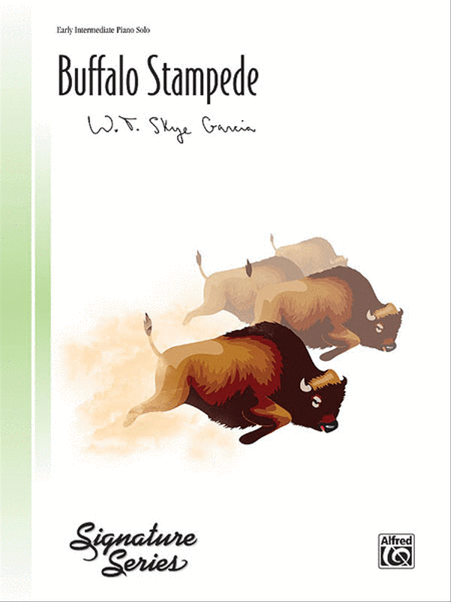 Buffalo Stampede Piano Solo scores gallery preview page 1