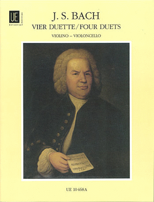 Book cover for Duets, 4, Violin/Cello
