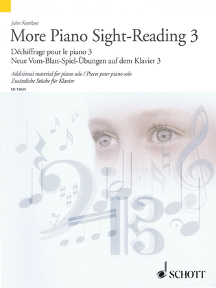 Book cover for More Piano Sight-Reading – Volume 3