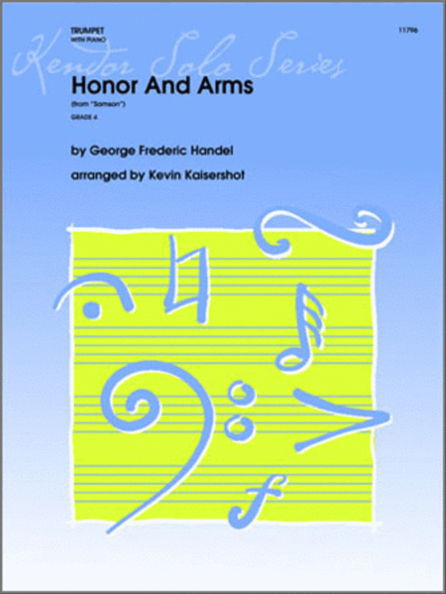 Honor And Arms (from 'Samson') B-Flat Trumpet scores gallery preview page 1