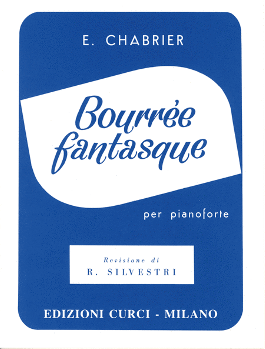 Bourree fantasque Piano Solo scores gallery preview page 1