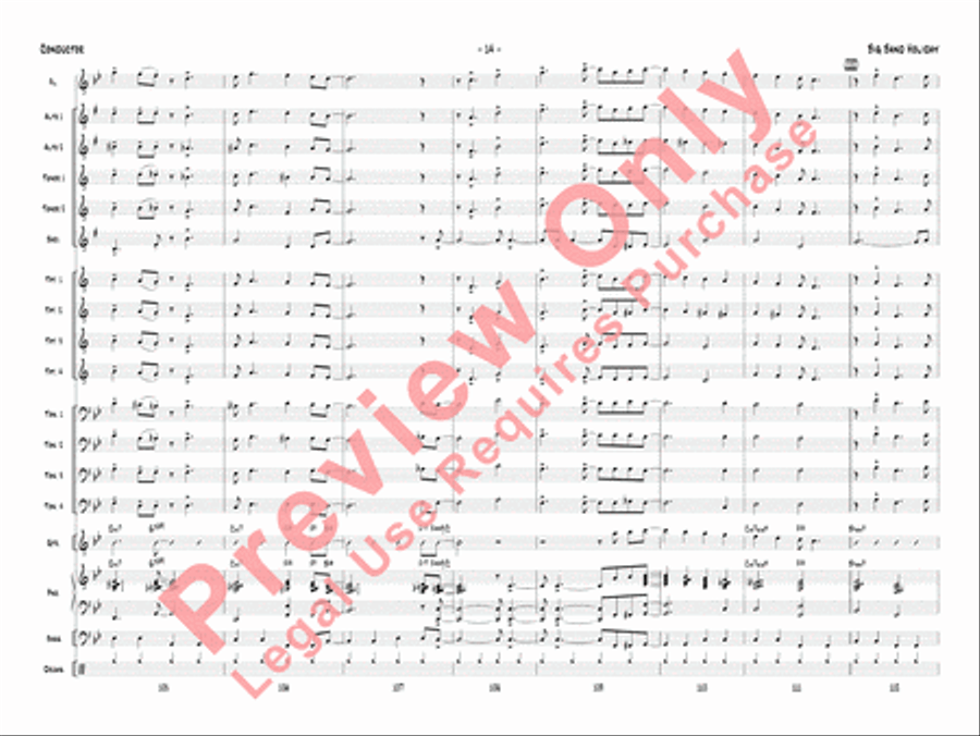Big Band Holiday Big Band Holiday Jazz Ensemble scores gallery preview page 17