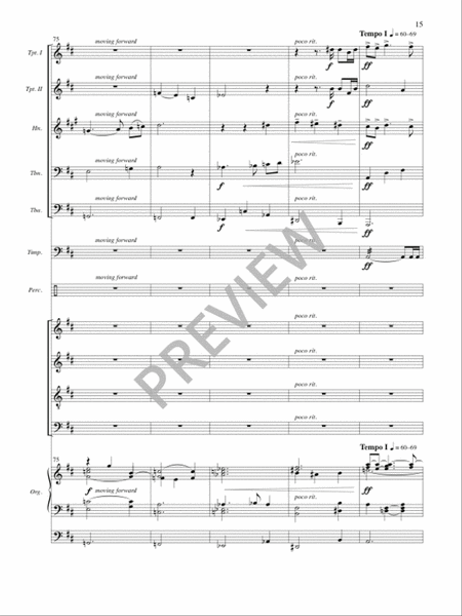 Festival First Nowell - Full Score and Parts 4-Part scores gallery preview page 16