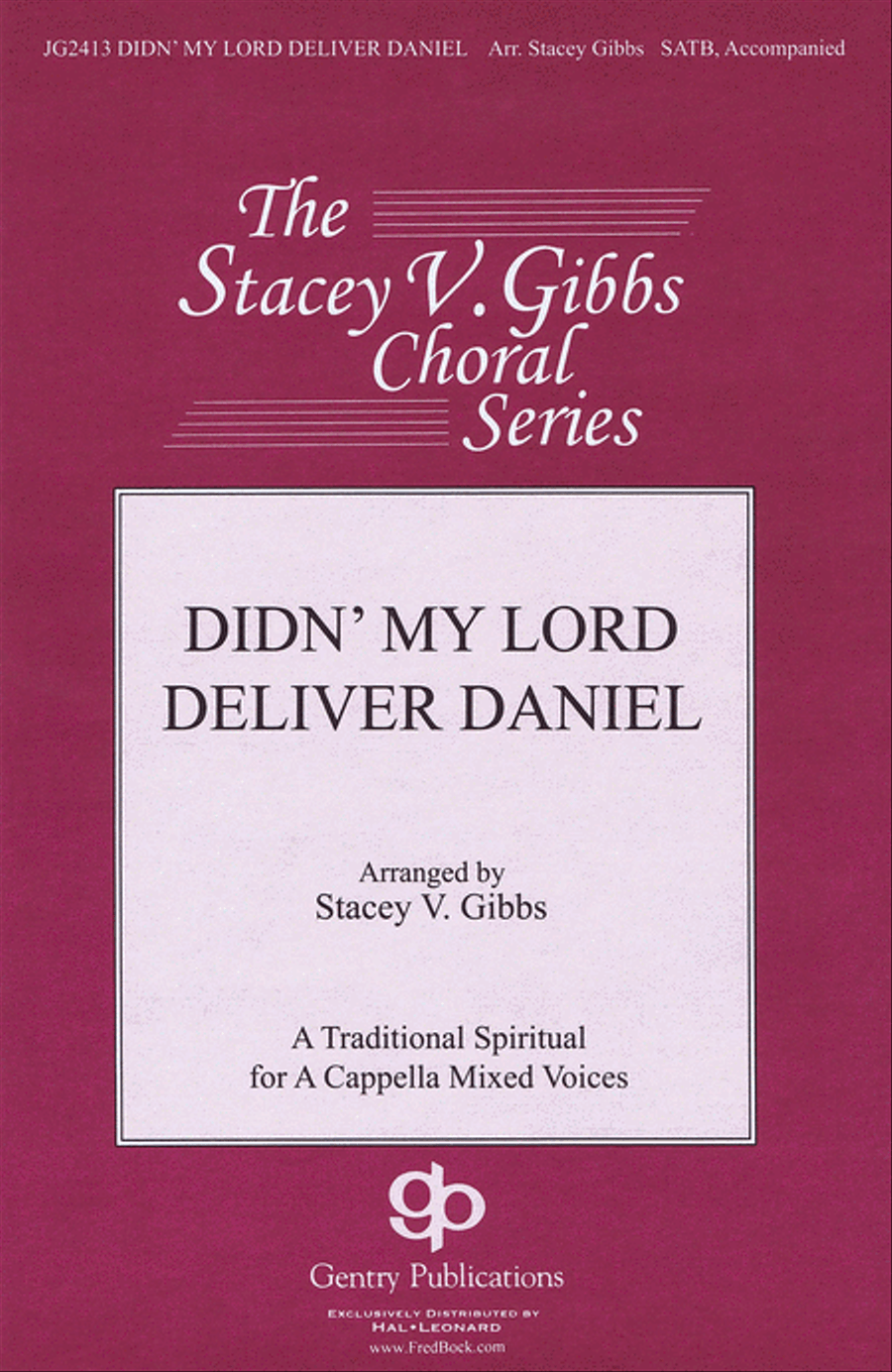 Didn' My Lord Deliver Daniel 4-Part scores gallery preview page 1