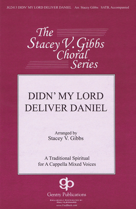 Didn' My Lord Deliver Daniel