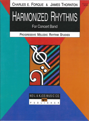 Book cover for Harmonized Rhythms - Percussion