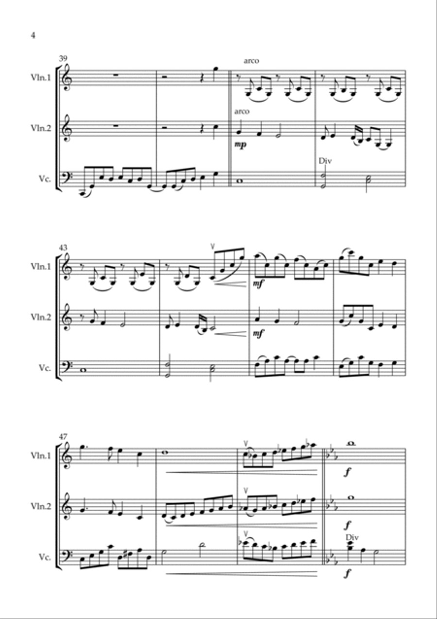 I See The Light Cello scores gallery preview page 4