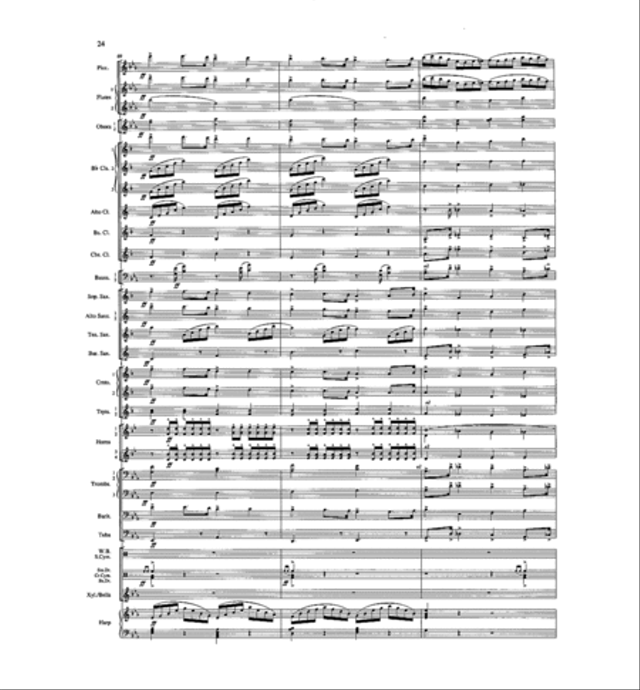 Country Gardens Concert Band scores gallery preview page 19
