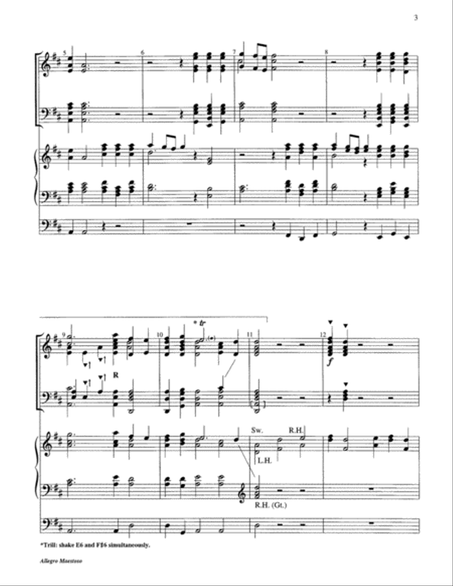 Allegro Maestoso 5-Octaves scores gallery preview page 13