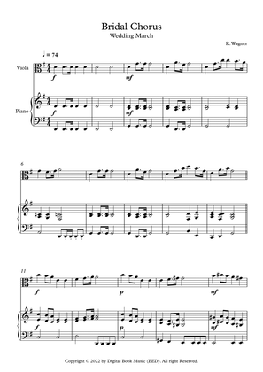 Bridal Chorus (Wedding March) - Richard Wagner (Viola + Piano)