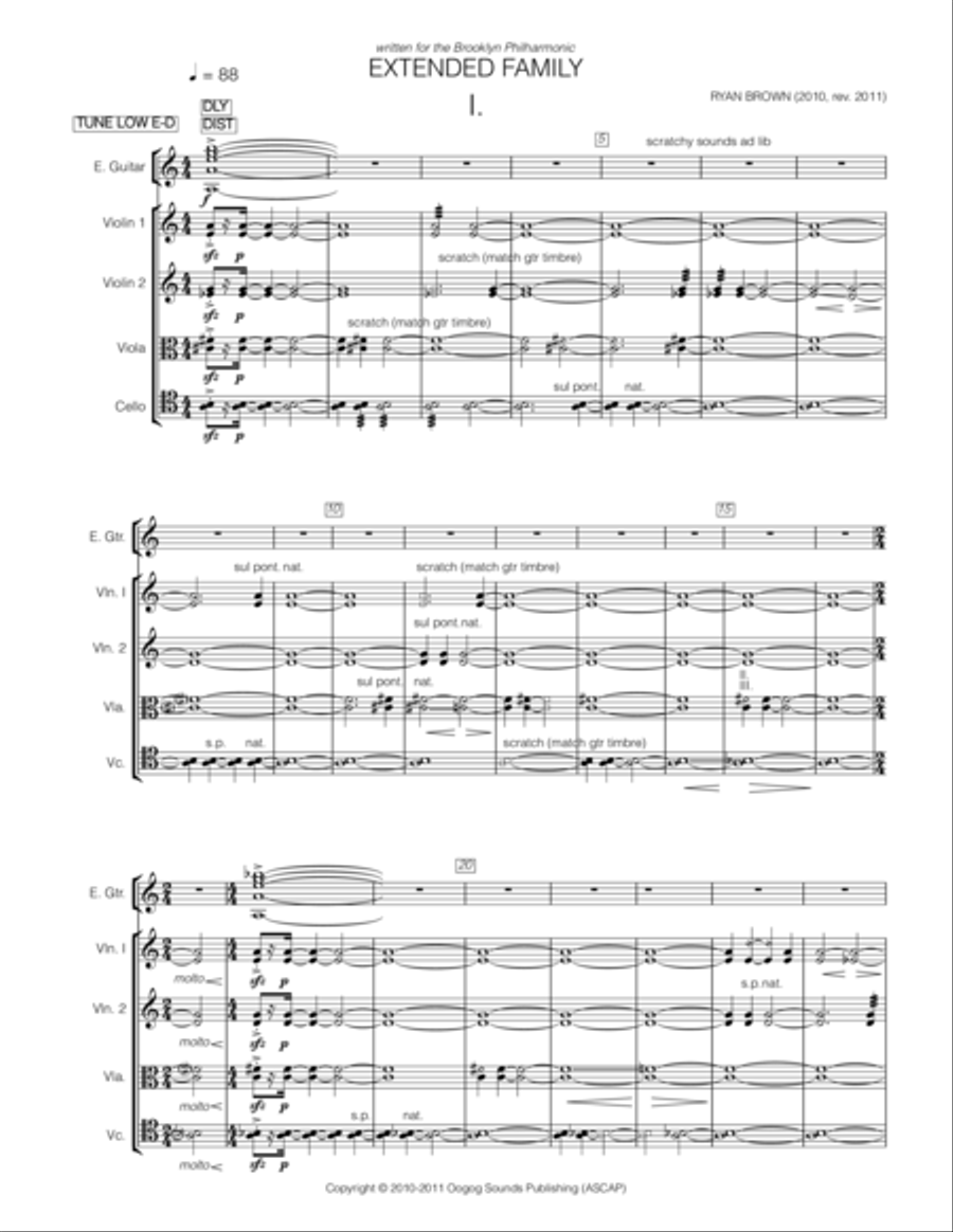 Extended Family Small Ensemble scores gallery preview page 1
