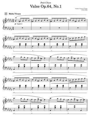 Valse Op.64, No.1, Minute Waltz by Chopin