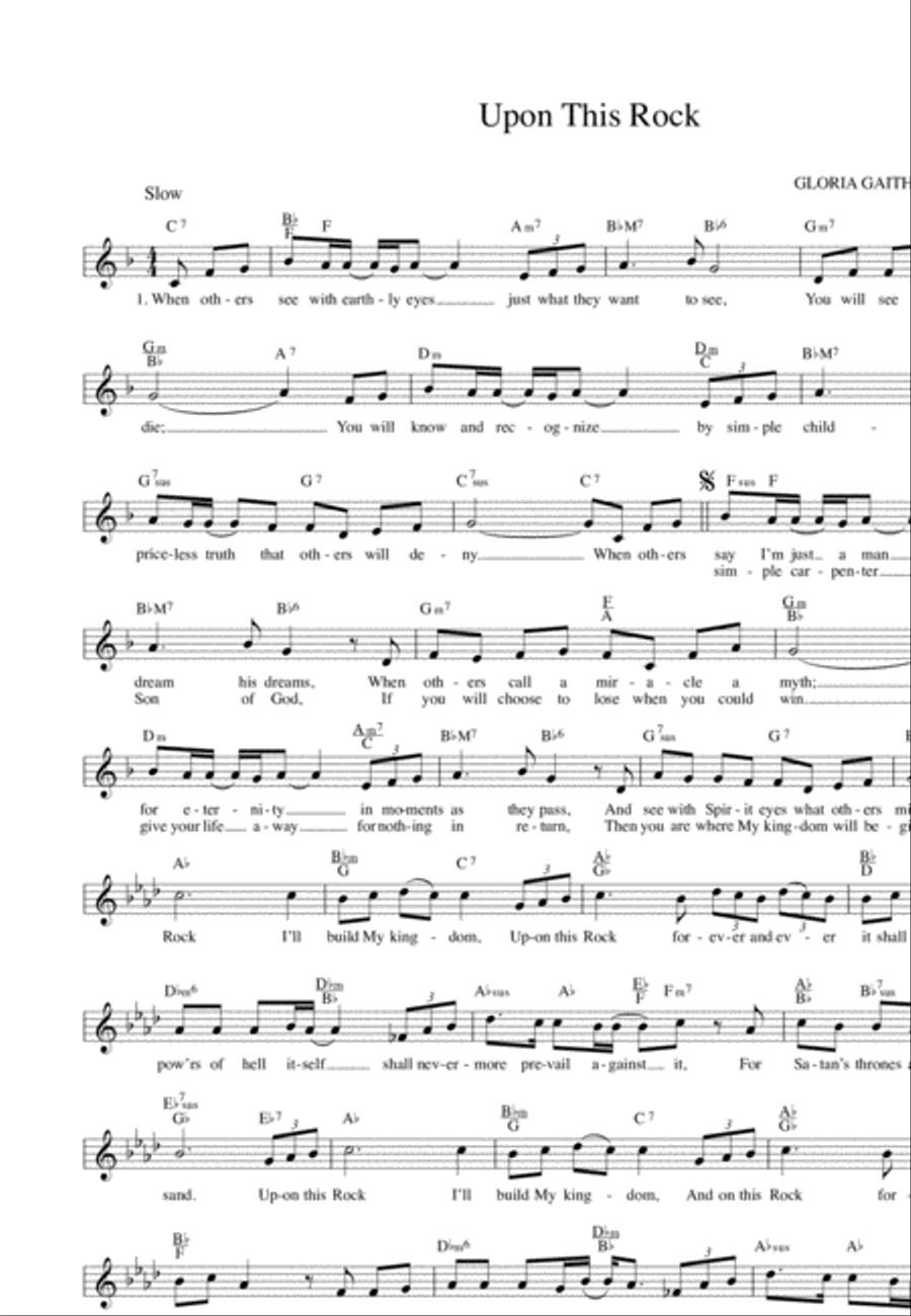 The Top 300 Contemporary Christian Songs Sacred scores gallery preview page 7