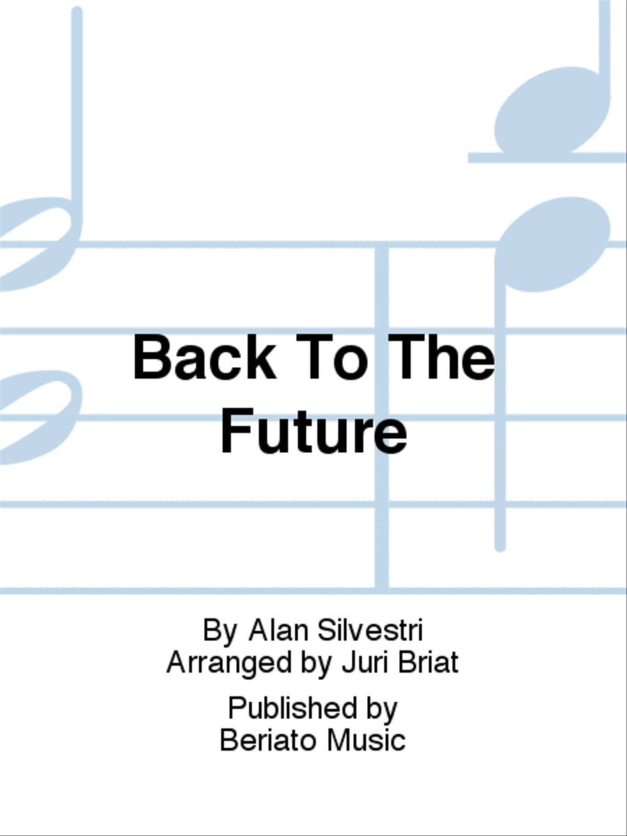 Back To The Future Fanfare Band scores gallery preview page 1
