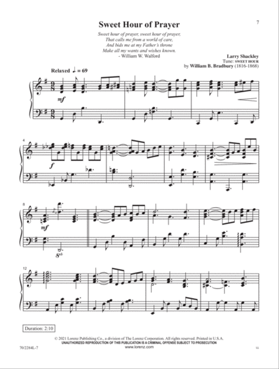 A Heart to Praise Piano Solo scores gallery preview page 3