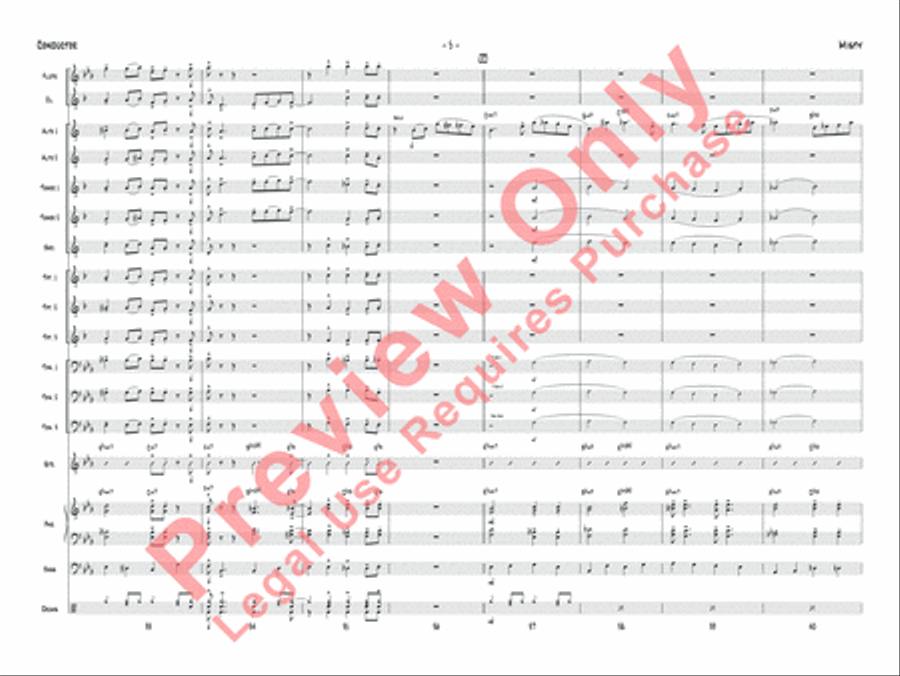 Misty Misty Jazz Ensemble scores gallery preview page 8