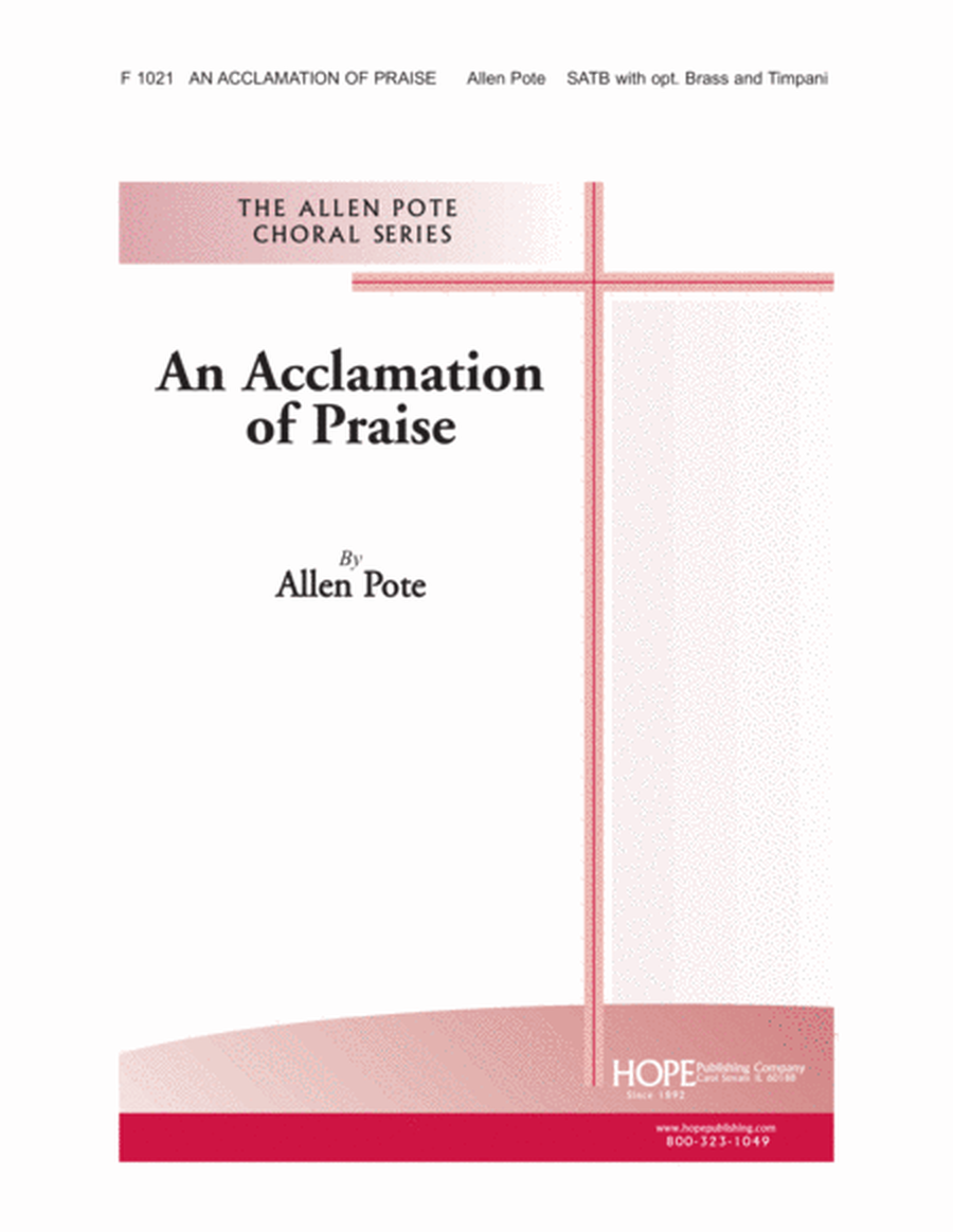 Acclamation of Praise, An image number null