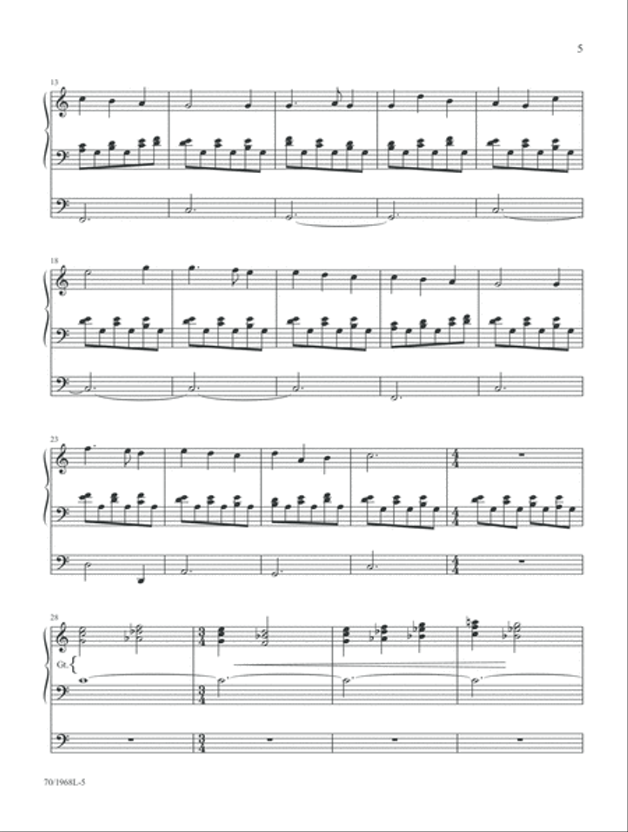A Festival of Christmas Organ scores gallery preview page 5