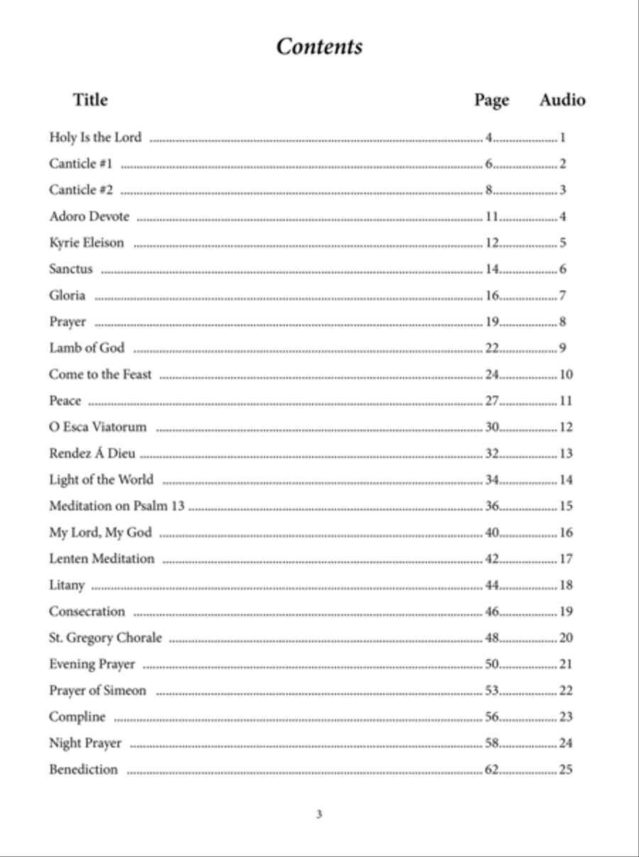 Solo Guitar in Worship Acoustic Guitar scores gallery preview page 4
