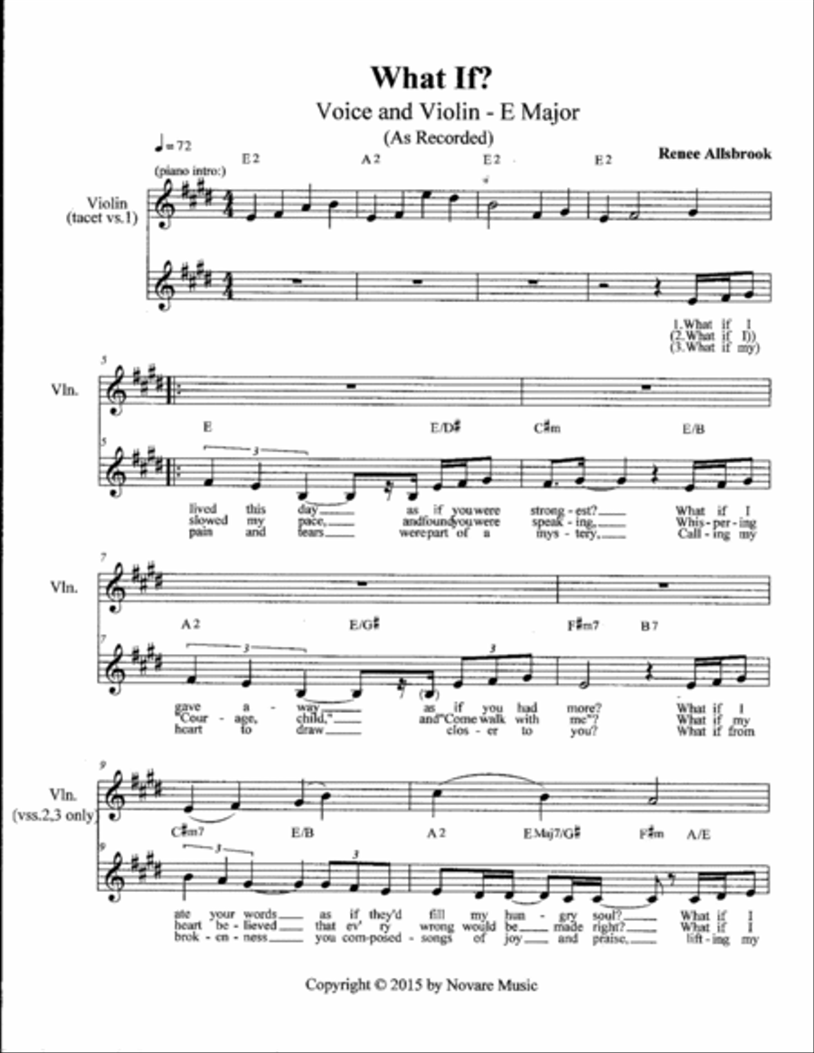 What If Small Ensemble scores gallery preview page 4
