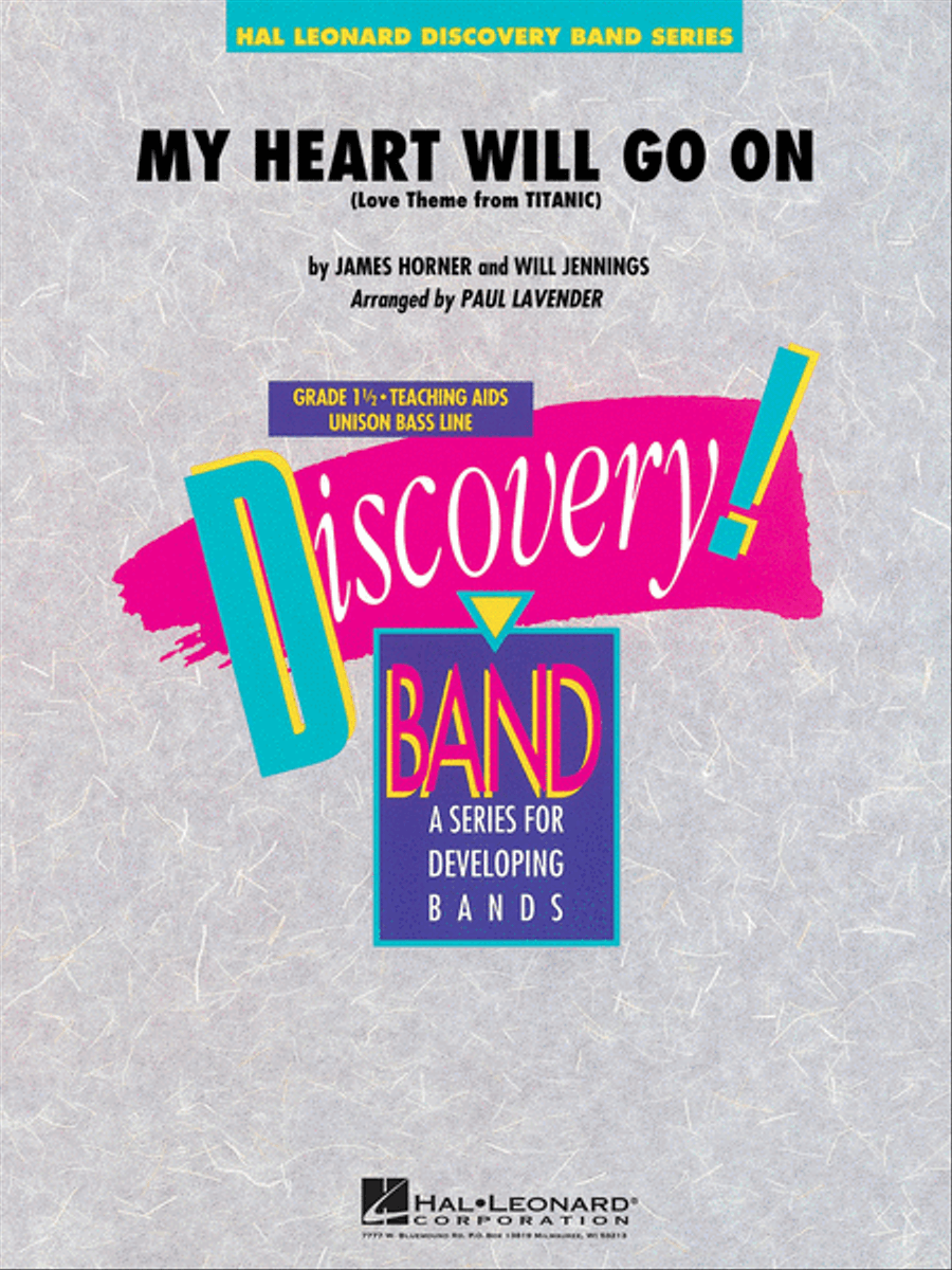 My Heart Will Go On (Love Theme from Titanic) Concert Band scores gallery preview page 1