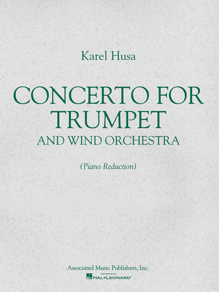 Book cover for Concerto for Trumpet and Wind Orchestra