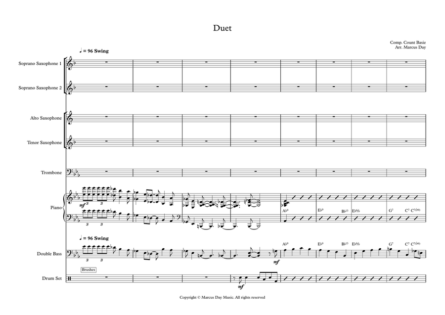 Duet - Count Basie by Count Basie - Jazz Ensemble - Digital