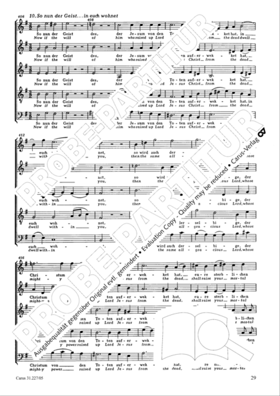 Jesu, my salvation (Jesu, thou my pleasure) SSATB scores gallery preview page 30