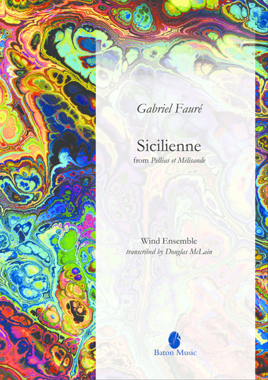 Sicilienne Sicilienne Concert Band scores gallery preview page 1