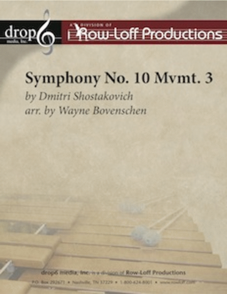 Symphony No.10 Mvmt. 3 image number null
