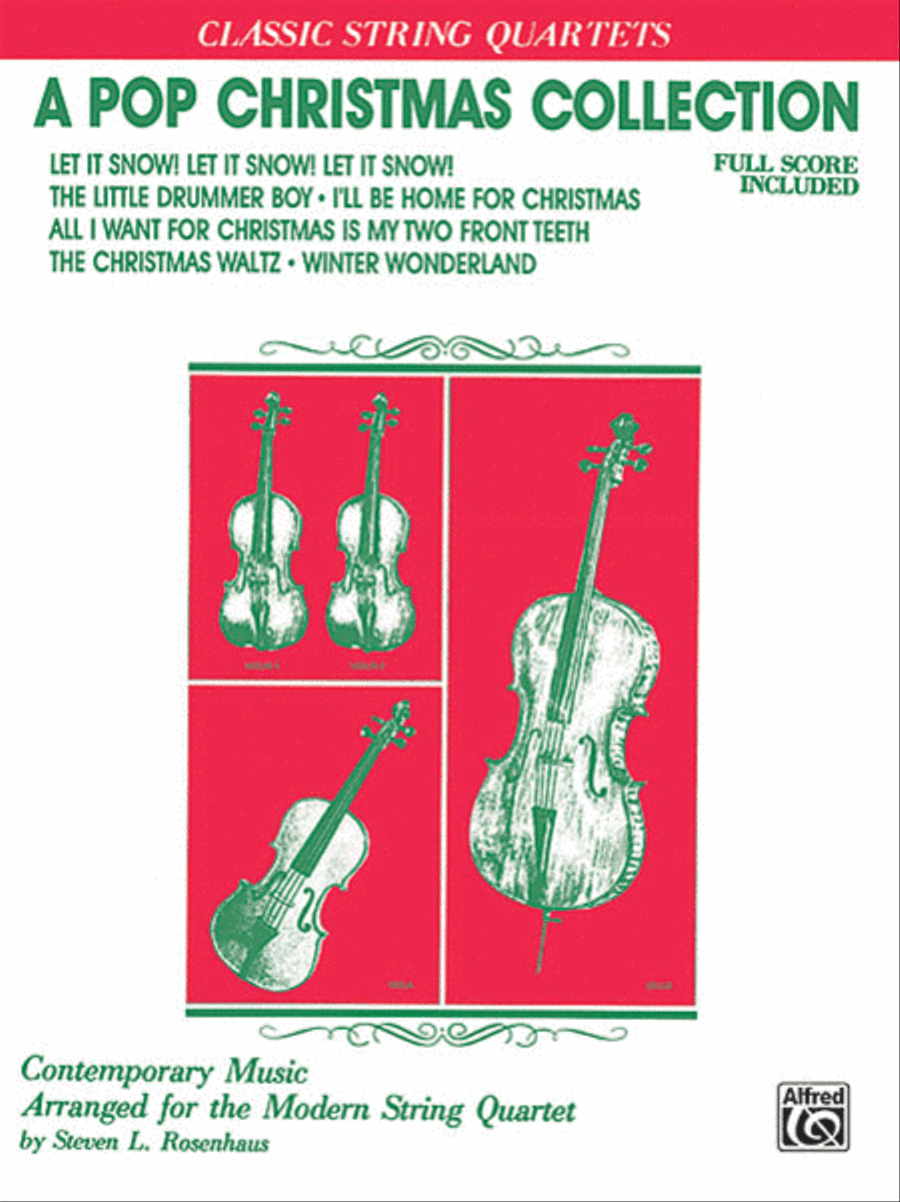 A Pop Christmas Collection String Quartet scores gallery preview page 1