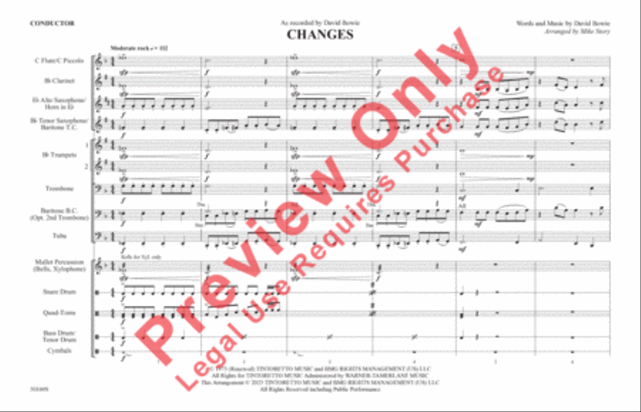 Changes Marching Band scores gallery preview page 2
