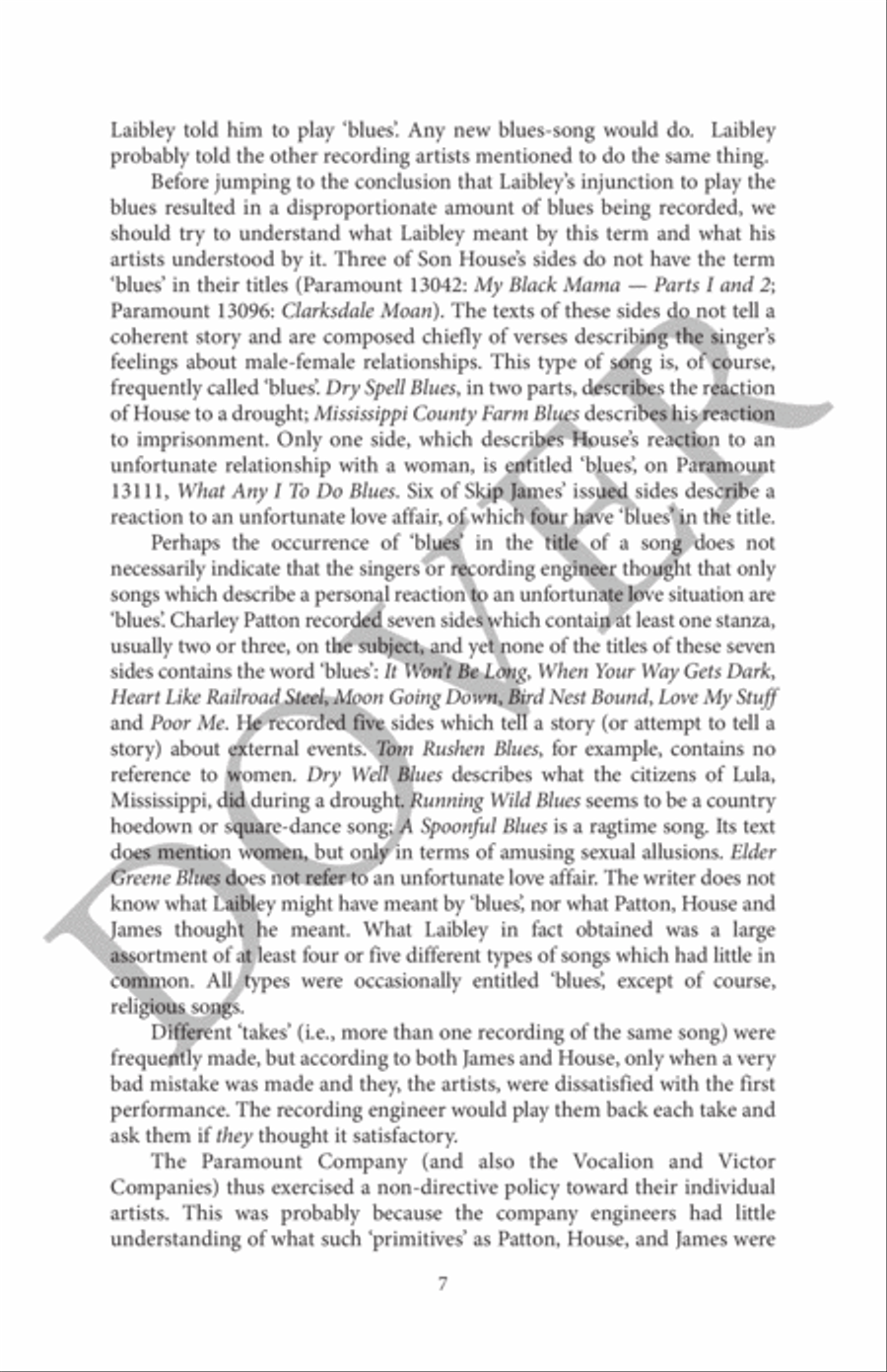 Charley Patton -- Expanded Edition Collection / Songbook scores gallery preview page 9