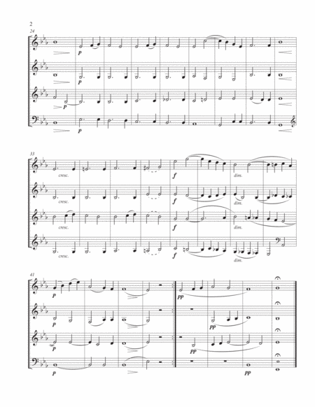 Ave Verum Corpus (Camille Saint-Saëns, for horn quartet/ensemble)