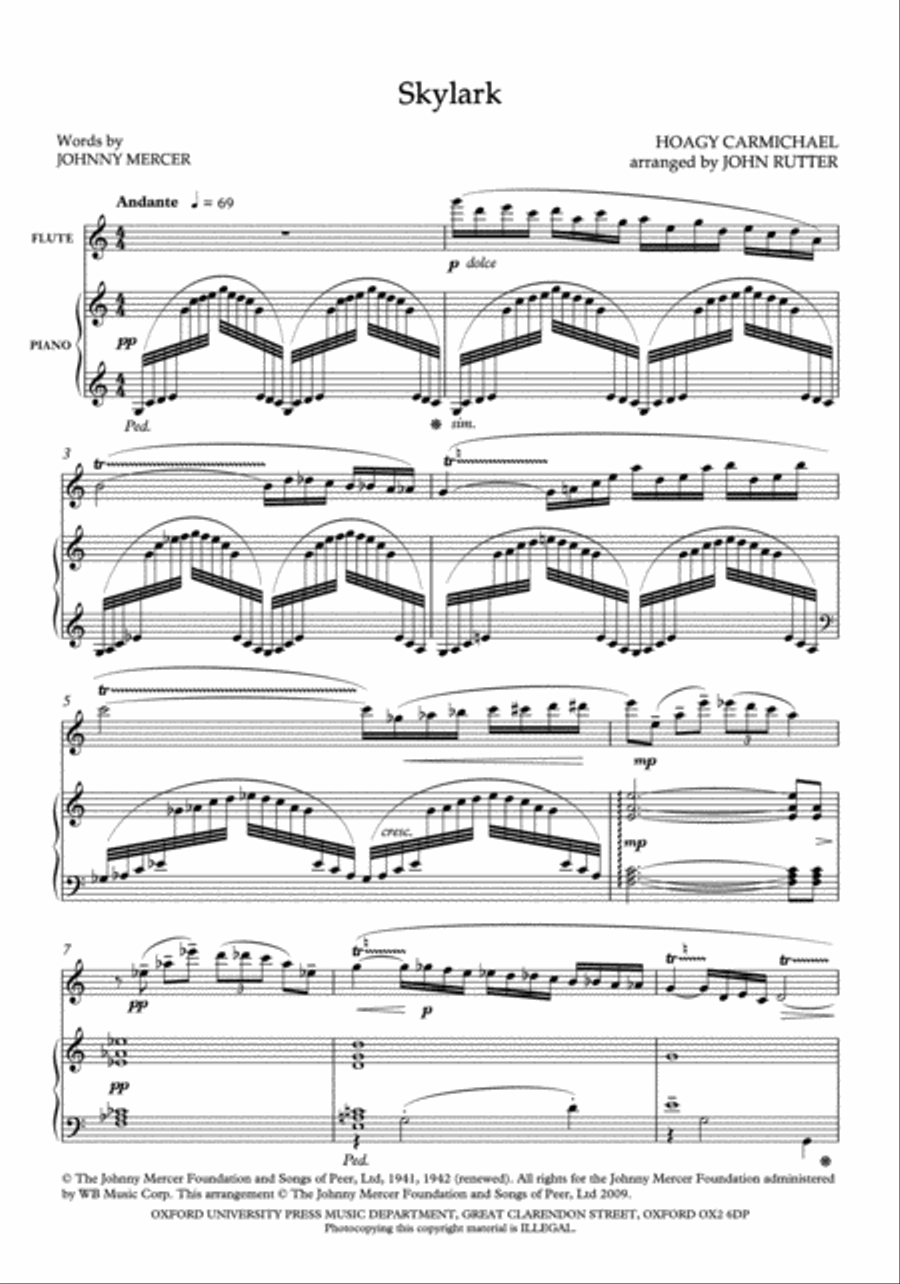 Skylark Skylark Divisi scores gallery preview page 2