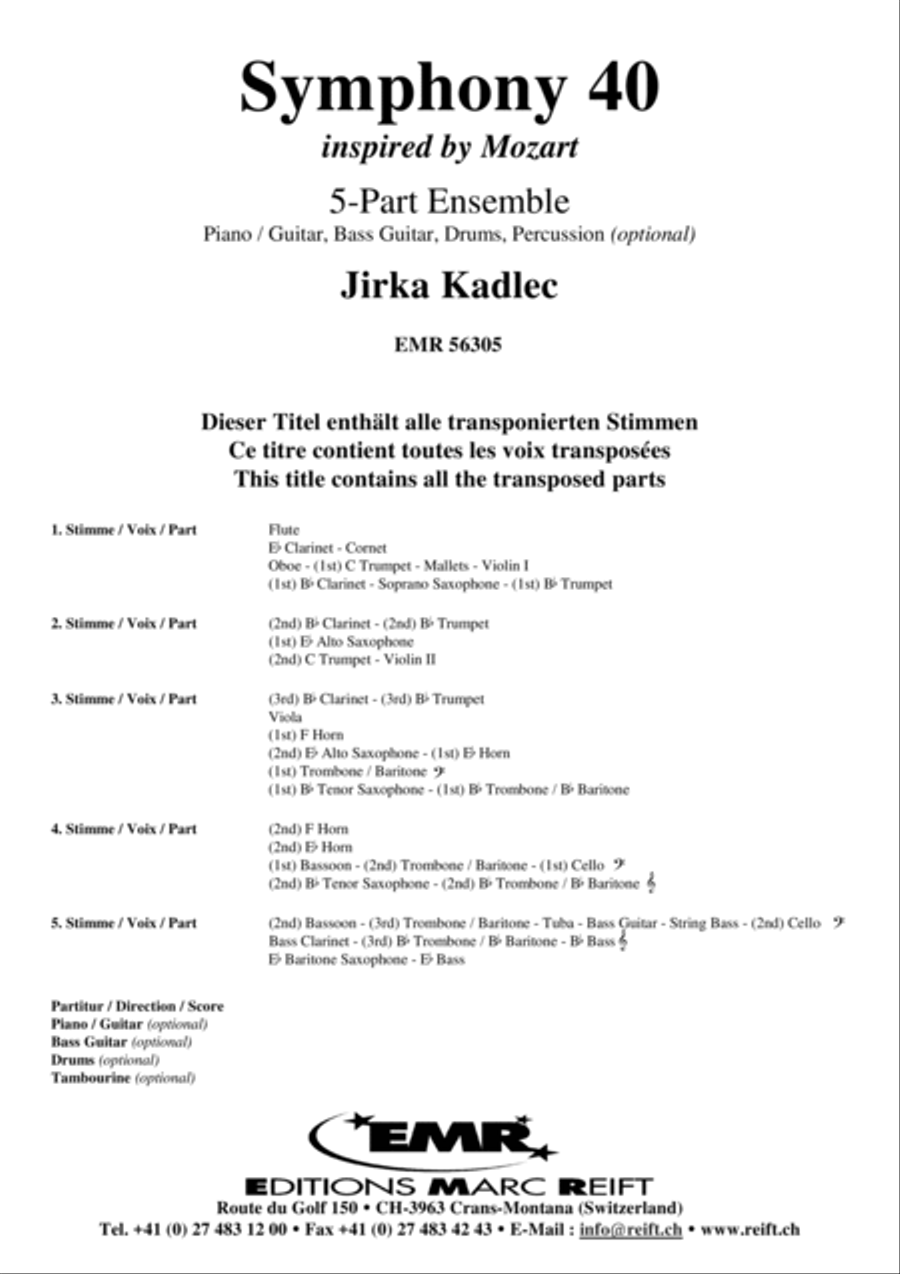 Symphony 40 Symphony 40 Score scores gallery preview page 2