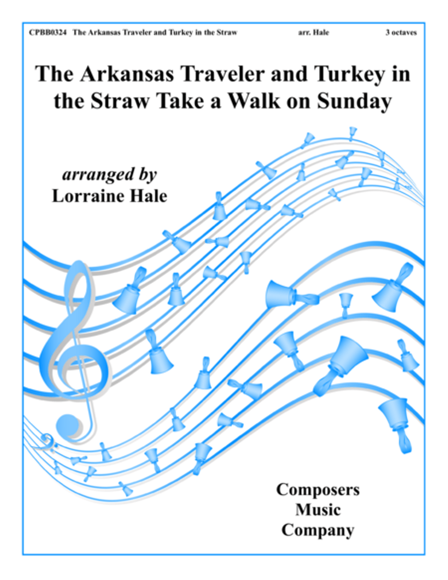 Arkansas Traveler and Turkey in the Straw Take a Walk on Sunday 3-Octaves scores gallery preview page 1