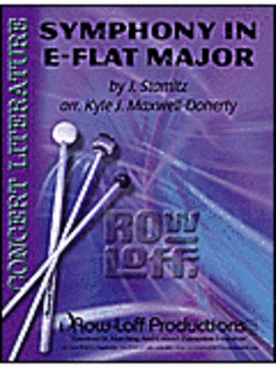 Symphony in Eb Major Percussion Ensemble scores gallery preview page 1