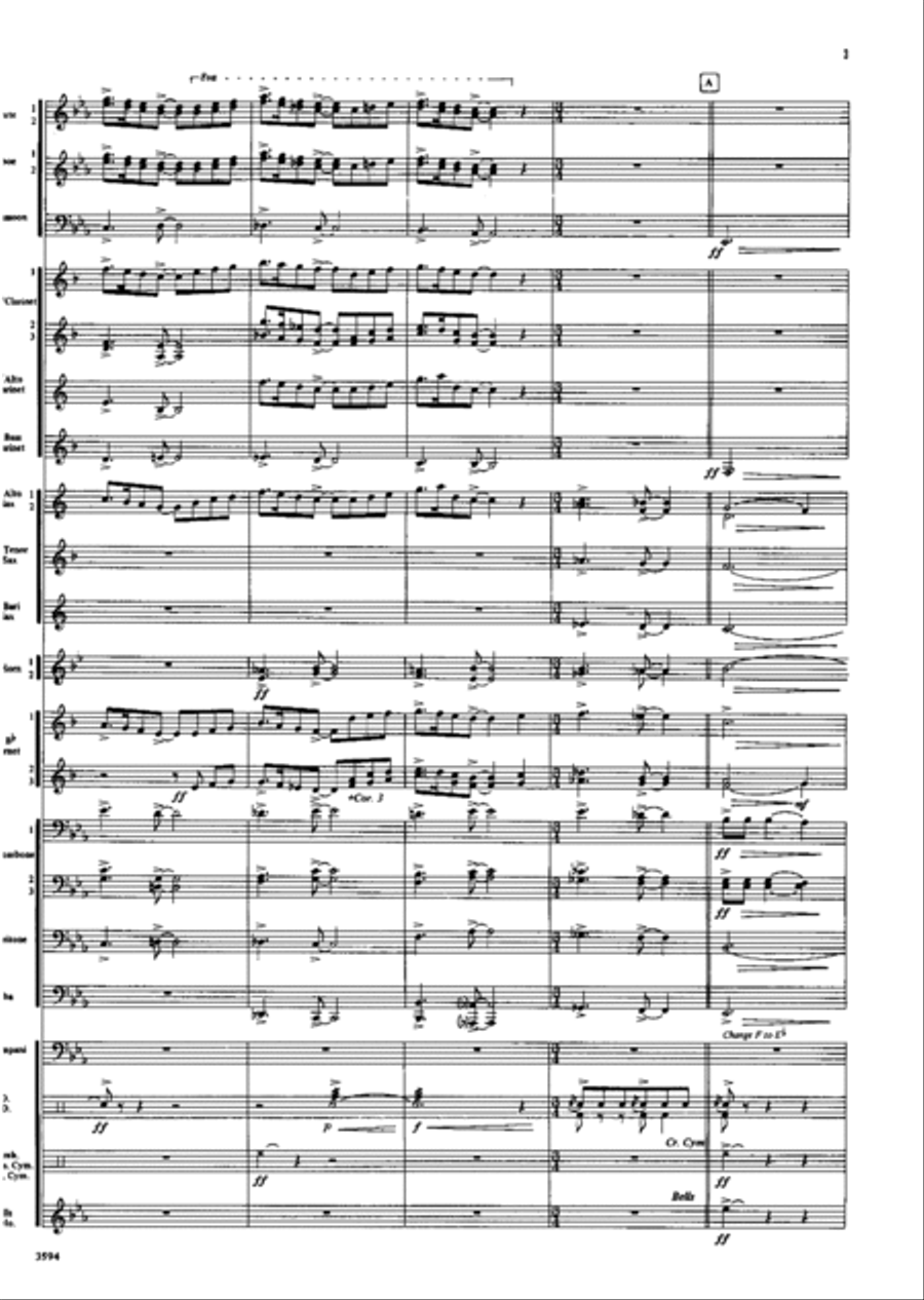 A Rainbow Bridge A Rainbow Bridge Concert Band scores gallery preview page 3