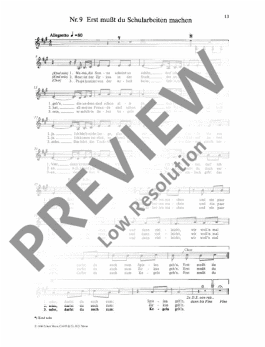 Frieden auf dieser Welt Frieden auf dieser Welt Choir scores gallery preview page 14