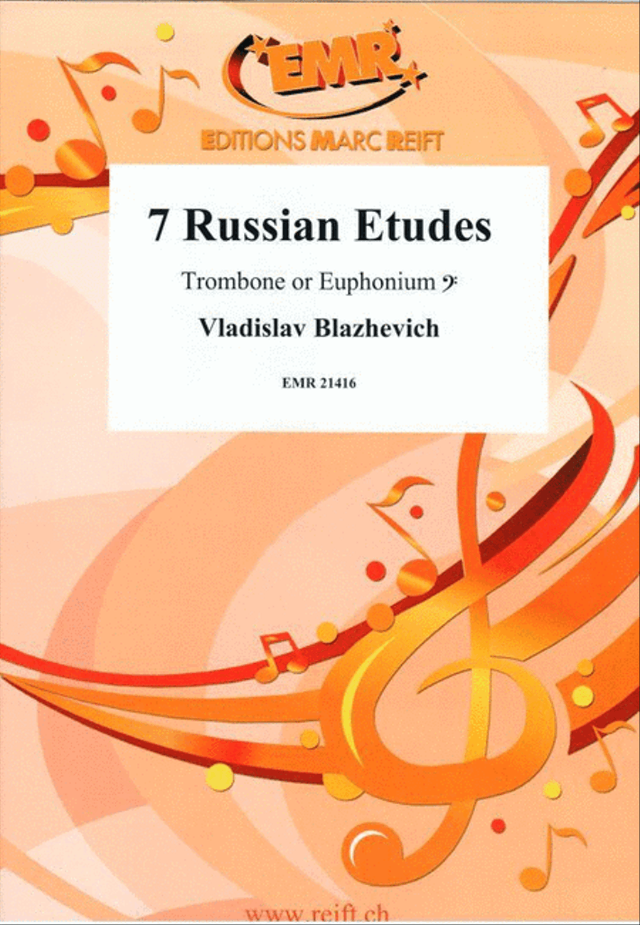 7 Russian Etudes 7 Russian Etudes Euphonium scores gallery preview page 1