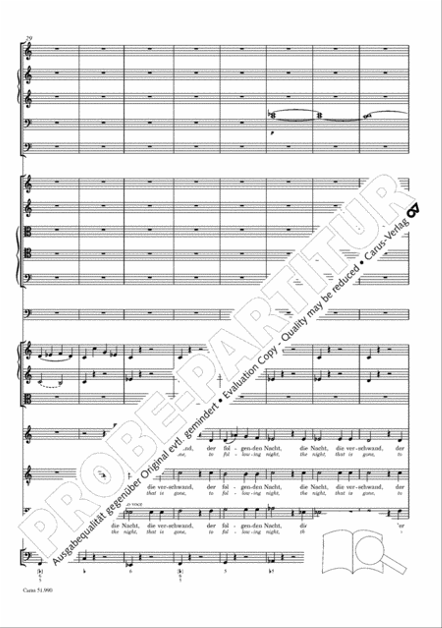 The Creation (Die Schopfung) 4-Part scores gallery preview page 117