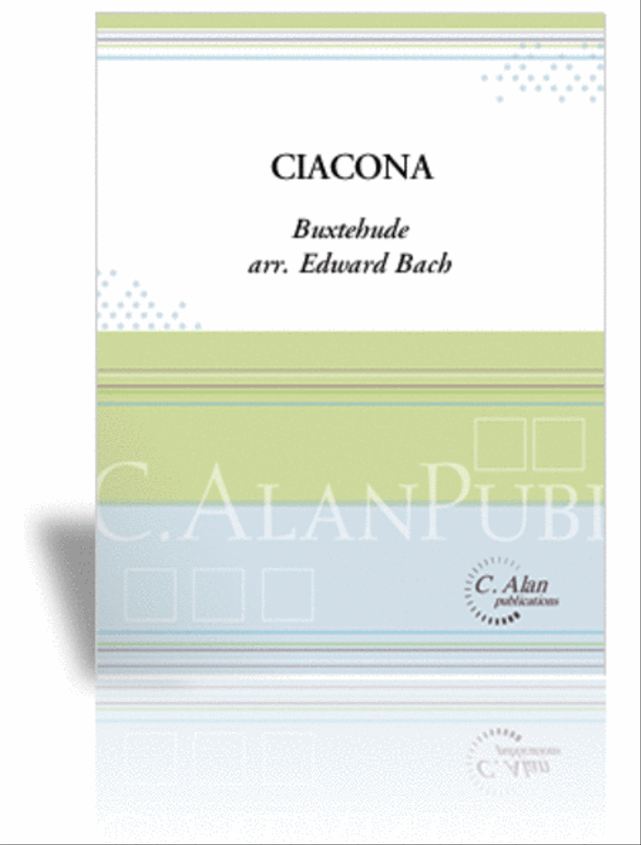 Ciacona (score & parts) Brass Quintet scores gallery preview page 1